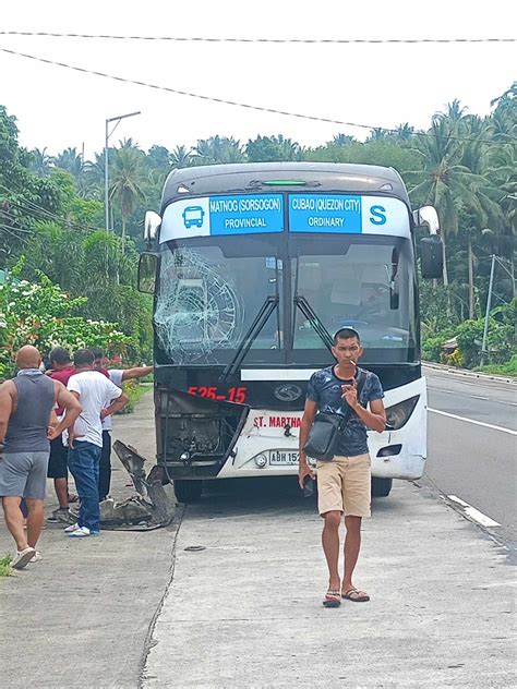 Dalawang riders, nasalpok ng pampasaherong bus sa Bantay, .